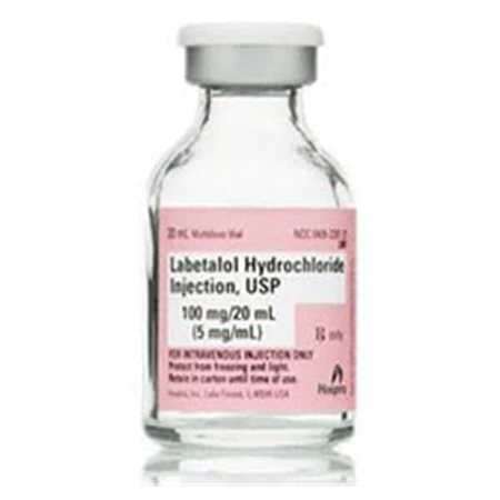 Practi-Labetalol (100 mg/20 mL) 20 mL Vial - 30 Count