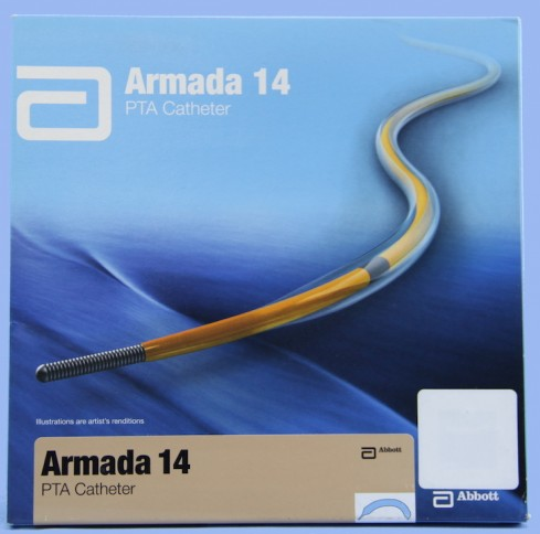 N GOVT CATHETER PTA OTW DS ARMADA 14 2MMX20MMX150CM 296451