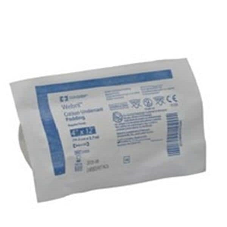 N: GOVT PADDING UNDERCAST 4INX4YD 100% COTTON STERILE WEBRIL - 345856 N: GOVT PADDING UNDERCAST 4INX4YD 100% COTTON STERILE WEBRIL - 345856