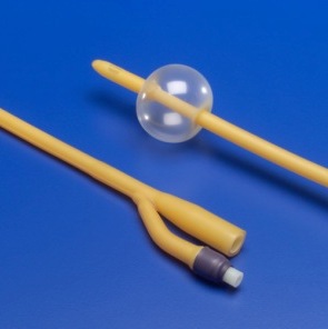 N: CATHETER FOLEY 14FR 30CC 2WAY SILICONE COATED LATEX - 889188