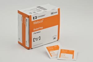 webcol alcohol prep pads msds